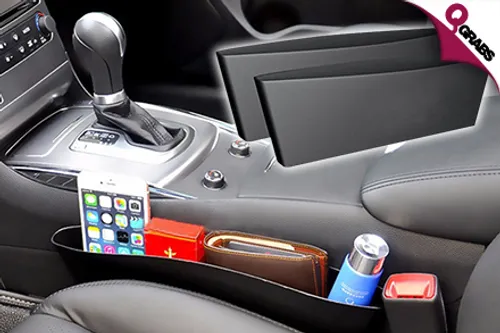 From QR29 Never Lose Anything In your Car with a Set of Two CatchCaddy Seat Pocket Catchers! (Up to QR98 Value)